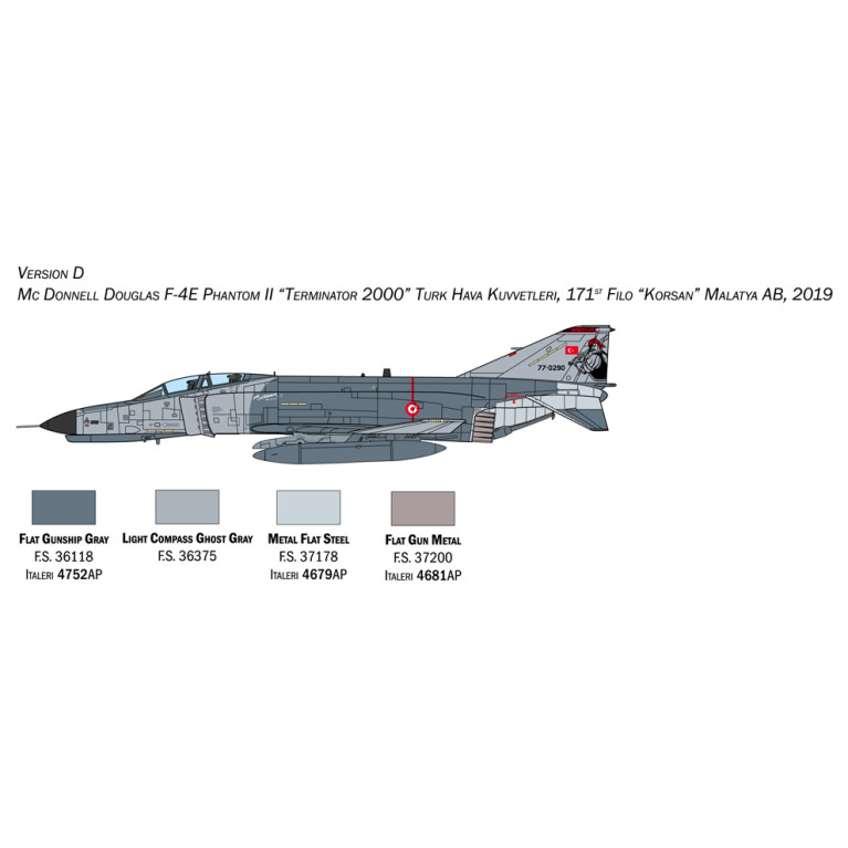 F-4E/F Phantom II - ITALERI 1448 - 1/72