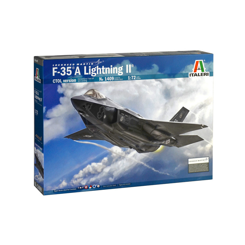 F-35A Lightning II CTOL version - ITALERI 1409- 1/72