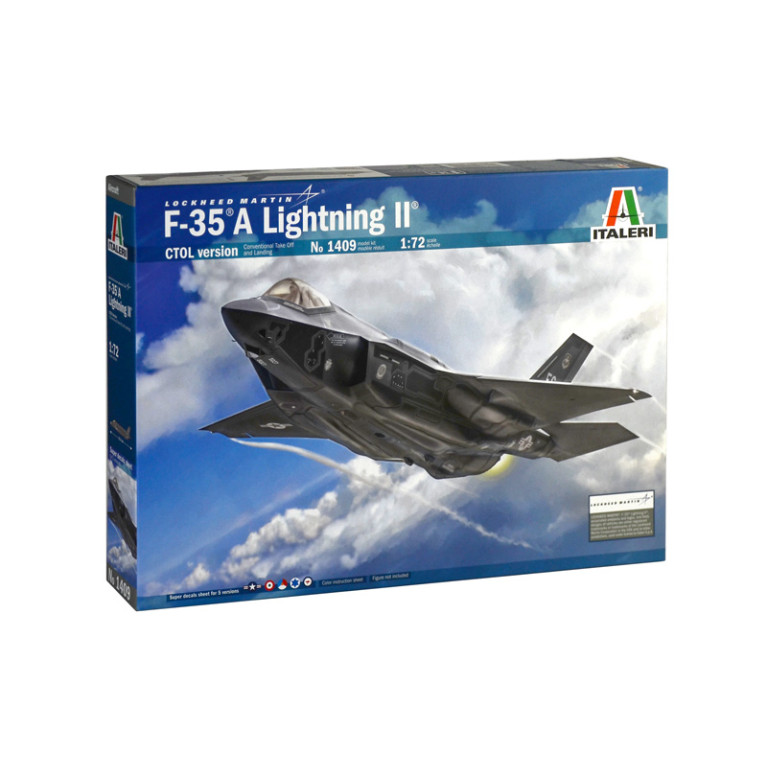F-35A Lightning II CTOL version - ITALERI 1409- 1/72
