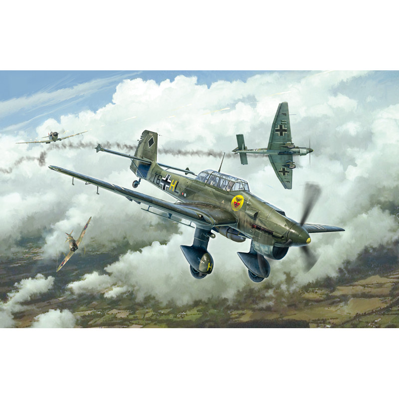 Junkers JU-87B Stuka - ITALERI 2807 - 1/48