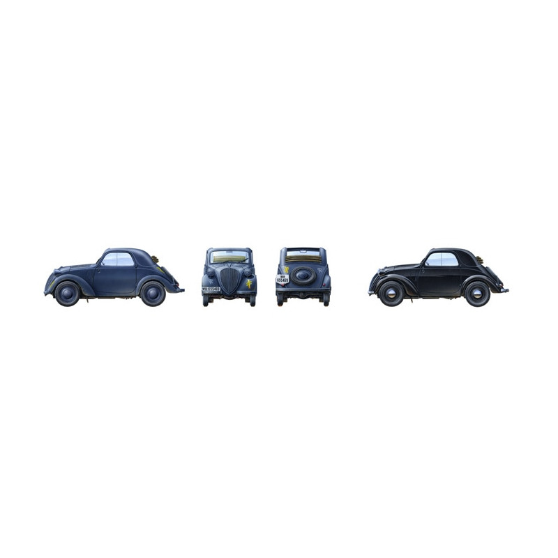 Simca 5 Staff car, armée allemande - TAMIYA 35321 - 1/35