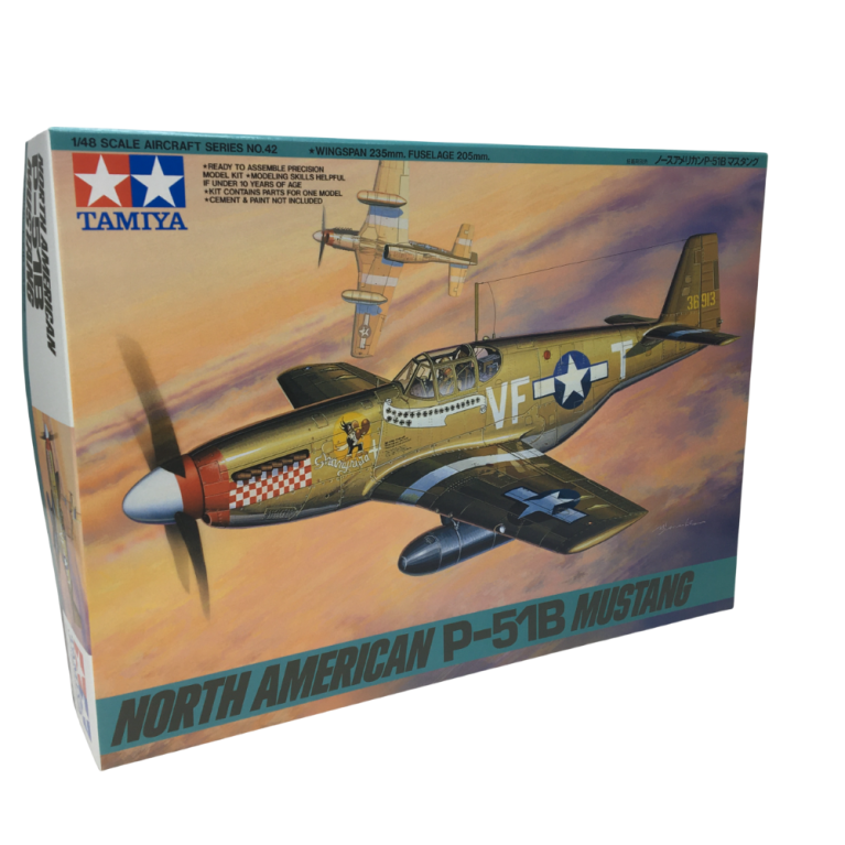 Mustang P-51B nord-amércain - TAMIYA 61042 - 1/48