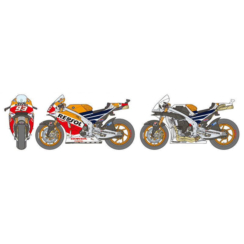 Repsol Honda RC213V '14 - TAMIYA 14130 - 1/12
