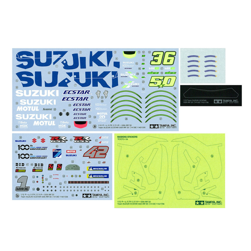 Team Suzuki Ecstar GSX-RR '20 - TAMIYA 14139 - 1/12