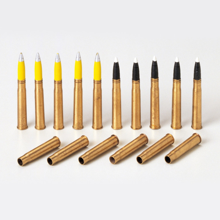 Projectiles en laiton de 88mm au 1/35e de Tiger I (KwK36/L56/FLAK36/37) - TAMIYA 35189 - 1/35