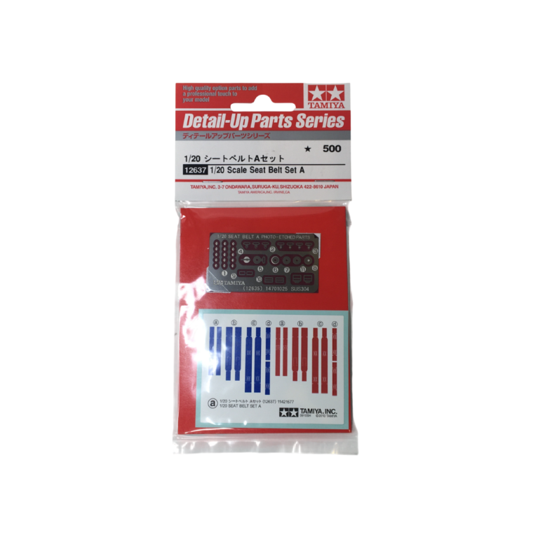 Ensemble A de ceinture de sécurité - TAMIYA 12637 - 1/20
