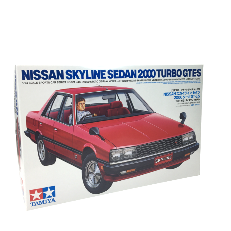Nissan Skyline Sedan 2000 turbo GT-ES - TAMIYA 24374 - 1/12