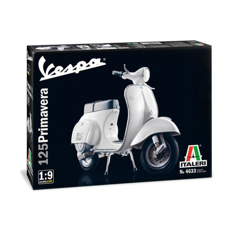 Vespa 125 Primavera - ITALERI 4633 - 1/9