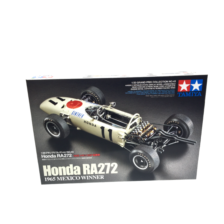 Honda RA272 1965 vainqueur du Mexique - TAMIYA 24043 - 1/20