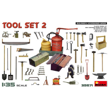 Set d'outil n°2 - MiniArt 35671 - 1/35