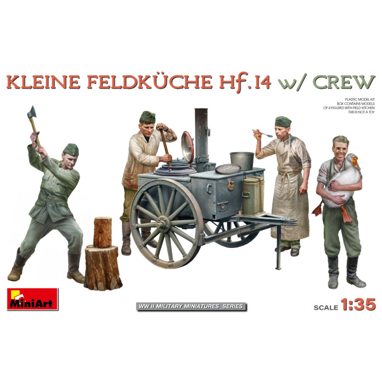 Cuisine mobile Hf.14 avec équipage - MiniArt 53011 - 1/35
