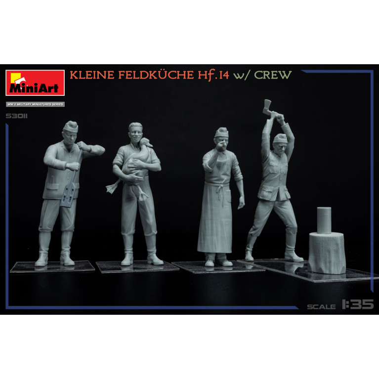 Cuisine mobile Hf.14 avec équipage - MiniArt 53011 - 1/35