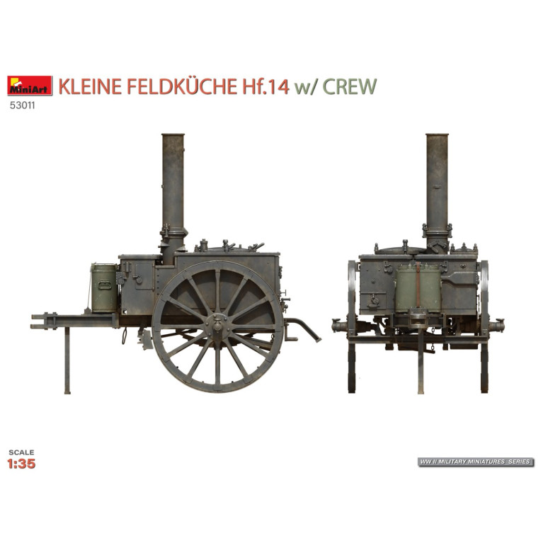 Cuisine mobile Hf.14 avec équipage - MiniArt 53011 - 1/35