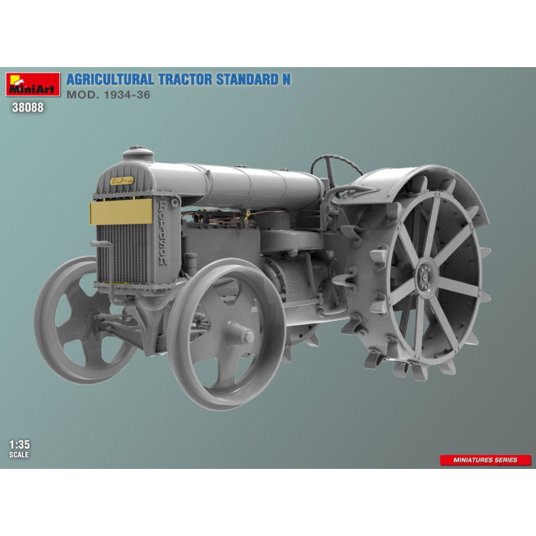 Tracteur agricole standard N, modèle 1934-1936 - MiniArt 38088 - 1/35 Tracteur agricole standard N, modèle 1934-1936 - MiniArt 38088 - 1/35