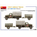 Camion cargo 1.5 T 4x4, avec remorque - MiniArt 35372 - 1/35