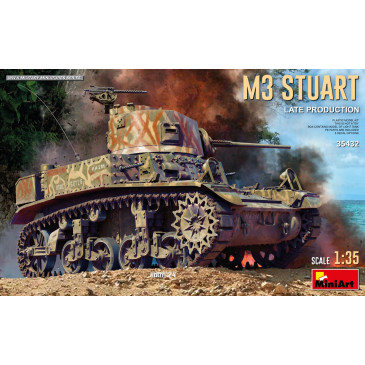 M3 Stuart, tank léger, fin de prod - MiniArt 35432 - 1/35