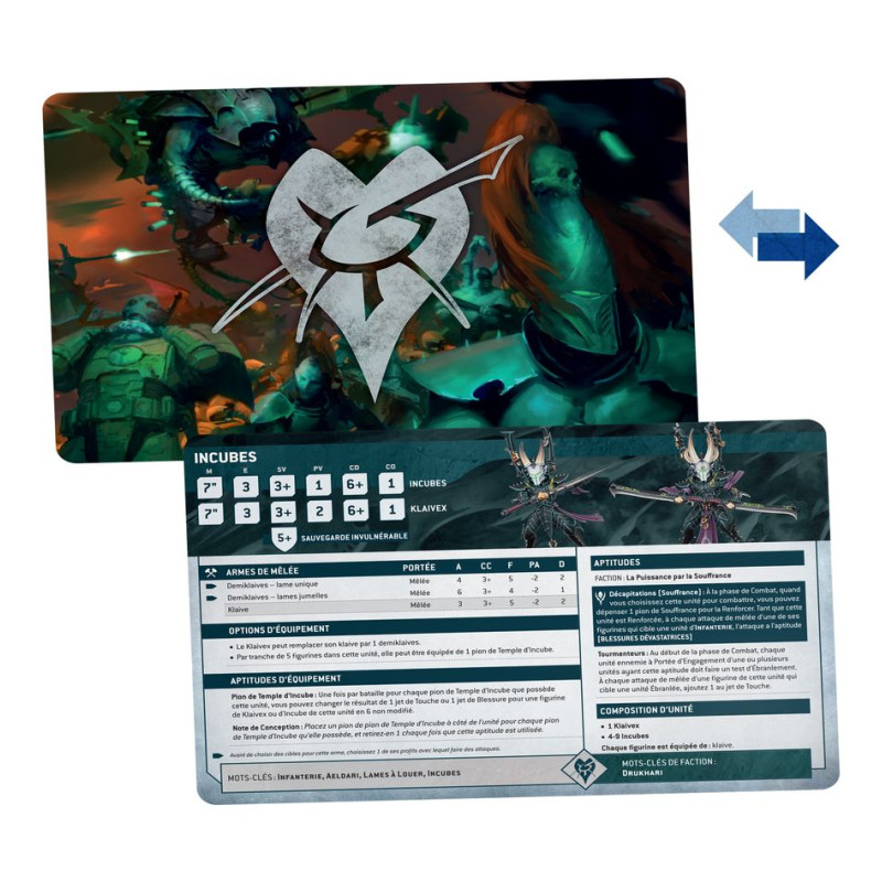 Warhammer 40.000 Cartes techniques: Drukhari - WARHAMMER 45-02