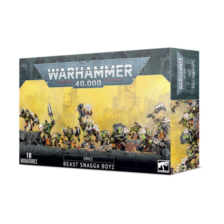 Warhammer 40.000, Orks : Beast Snagga Boyz - WARHAMMER 50-51