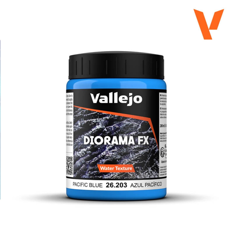 Effet Eau Bleue Pacifique 200ml - Diorama FX - VALLEJO 26.203