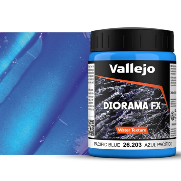 Effet Eau Bleue Pacifique 200ml - Diorama FX - VALLEJO 26.203