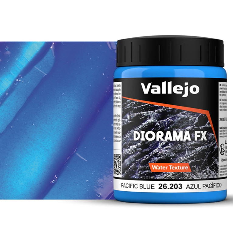 Effet Eau Bleue Pacifique 200ml - Diorama FX - VALLEJO 26.203