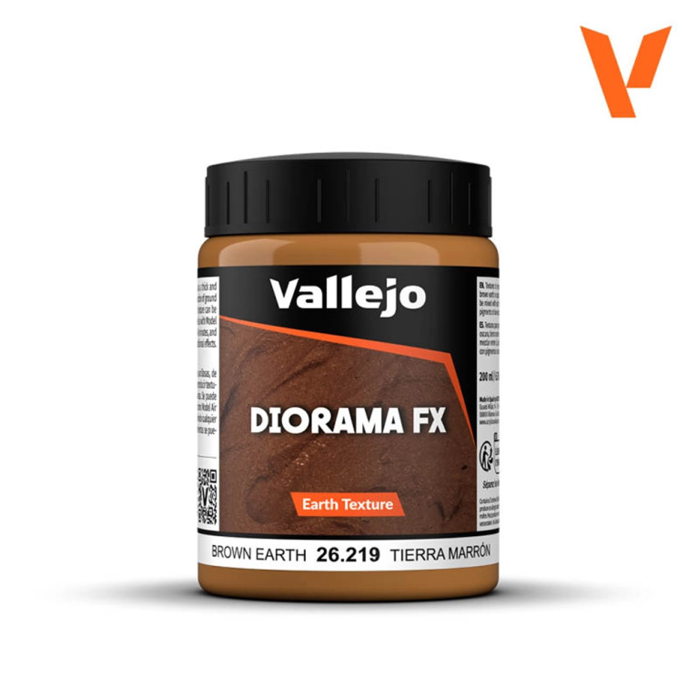 Effet Terre brune 200 ml - Diorama FX - VALLEJO 26.219