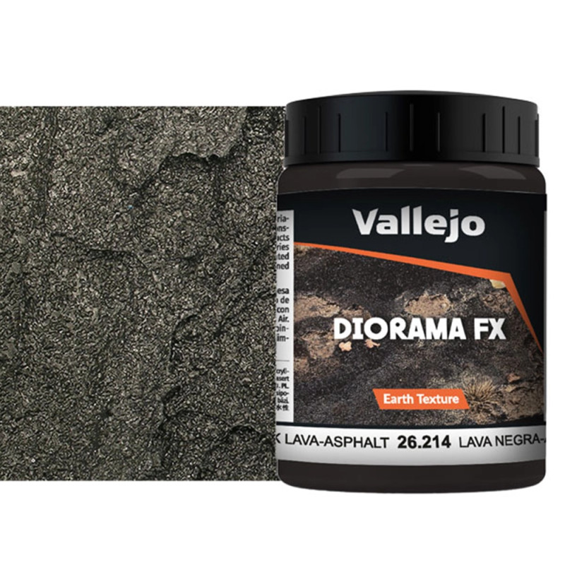 Effet Terre de lave 200 ml - Diorama FX - VALLEJO 26.214