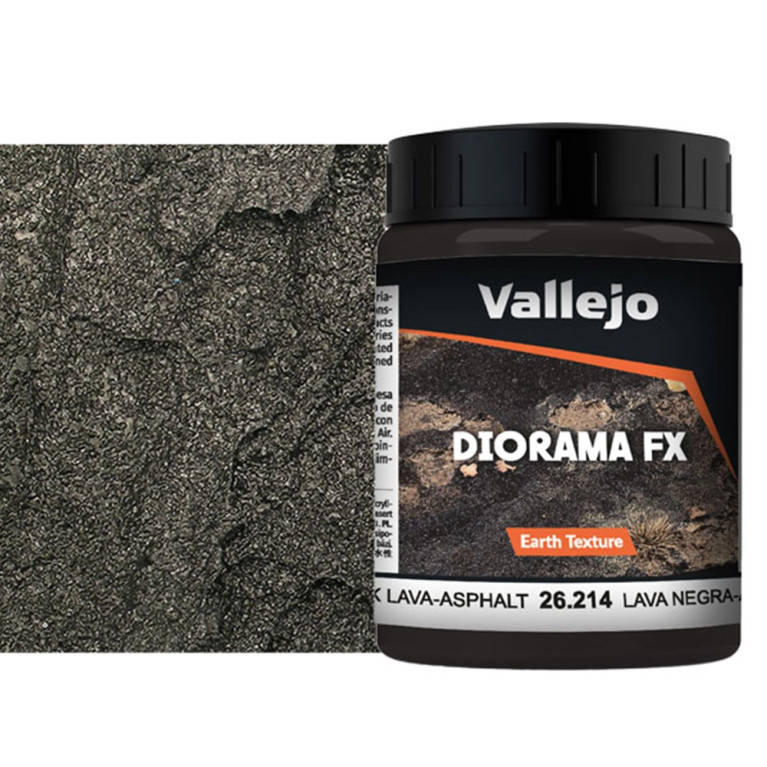 Effet Terre de lave 200 ml - Diorama FX - VALLEJO 26.214