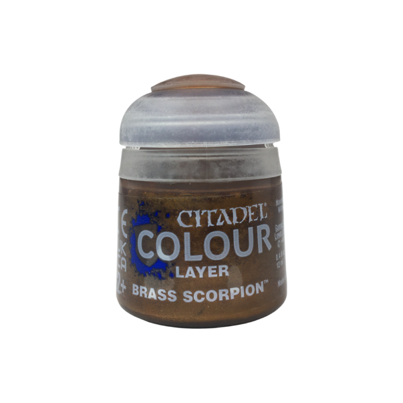 Peinture Layer Brass Scorpion, 12ml, Citadel 22-65