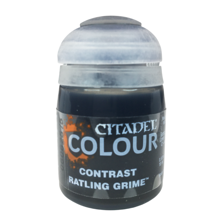 Peinture Contrast Ratling Grime, 18ml, Citadel 29-46 Peinture Contrast Ratling Grime, 18ml, Citadel 29-46