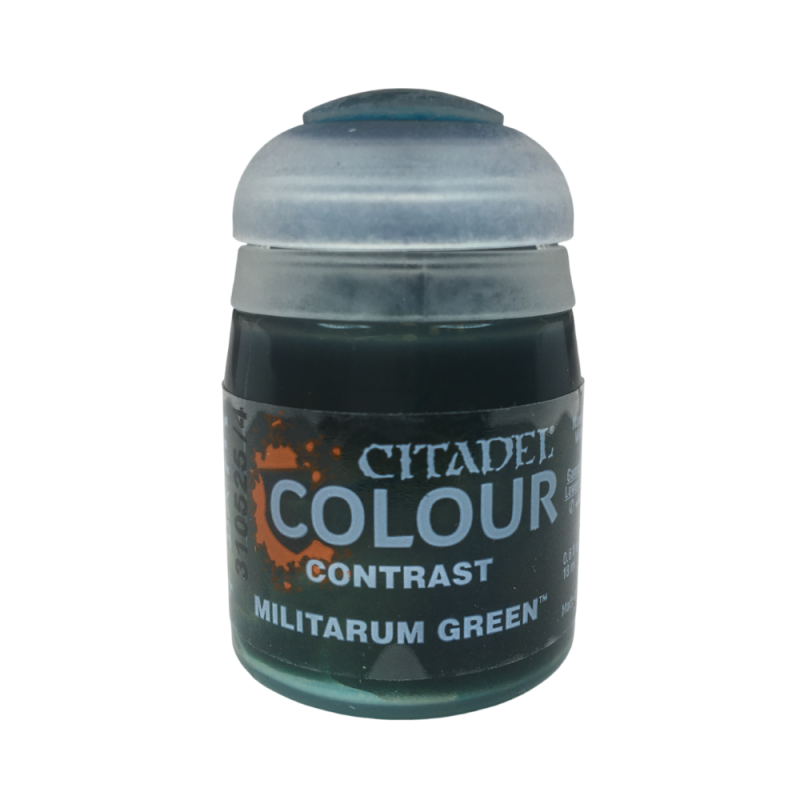 Peinture Contrast Militarum Green, 18ml, Citadel 29-24 Peinture Contrast Militarum Green, 18ml, Citadel 29-24