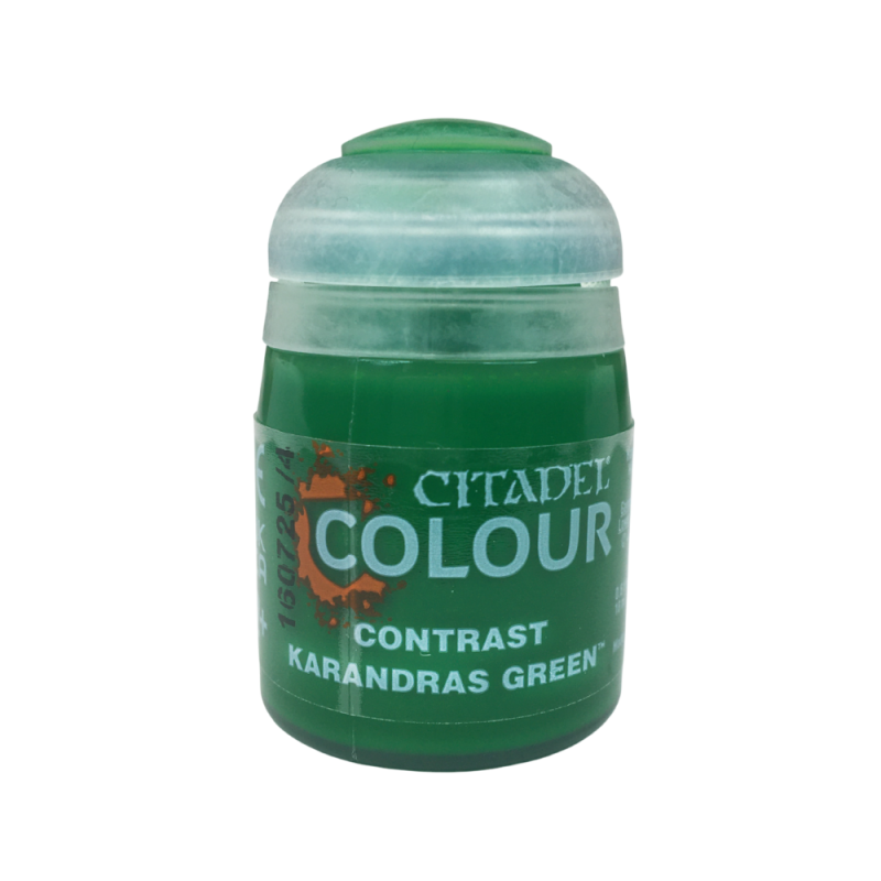 Peinture Contrast Karandras Green, 18ml, Citadel 29-50 Peinture Contrast Karandras Green, 18ml, Citadel 29-50