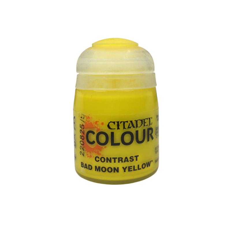 Peinture Contrast Bad Moon Yellow, 18ml, Citadel 29-53 Peinture Contrast Bad Moon Yellow, 18ml, Citadel 29-53