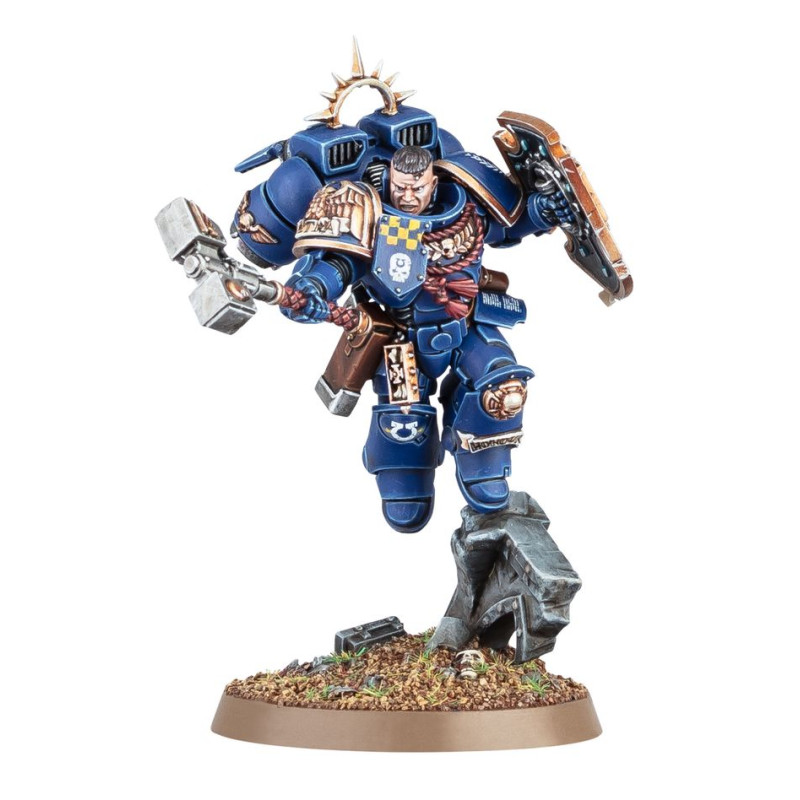 Warhammer 40 000, Space Marines : Capitaine avec réacteur dorsal et bouclier relique - WARHAMMER 48-102
