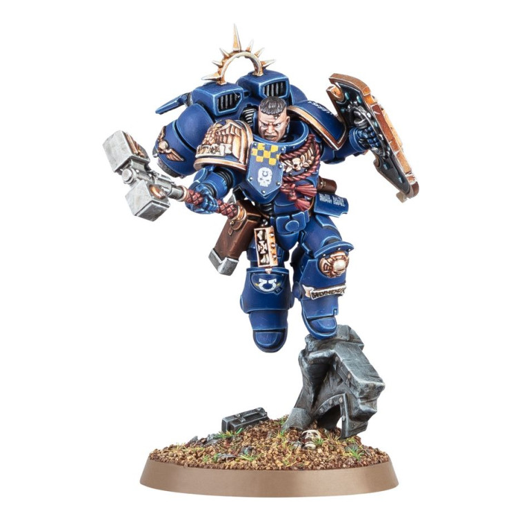 Warhammer 40 000, Space Marines : Capitaine avec réacteur dorsal et bouclier relique - WARHAMMER 48-102