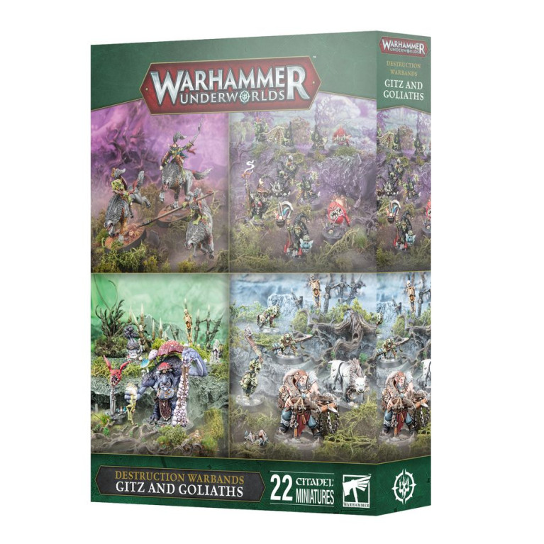 Warhammer Underworlds, Bandes de la Destruction: Colosses et Avortons - WARHAMMER 109-43
