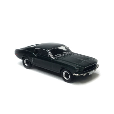 Ford Mustang Fastback, vert foncé métallisé, 1968 - BREKINA 19600 - HO 1/87