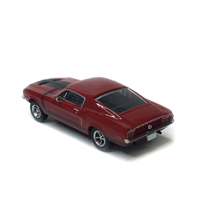 Ford Mustang Fastback, rouge et noir, 1968 - BREKINA 19612 - HO 1/87