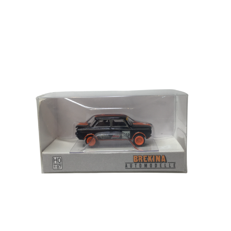 NSU TTS, noir et orange, spiess, 1966 - BREKINA 28256 - HO 1/87