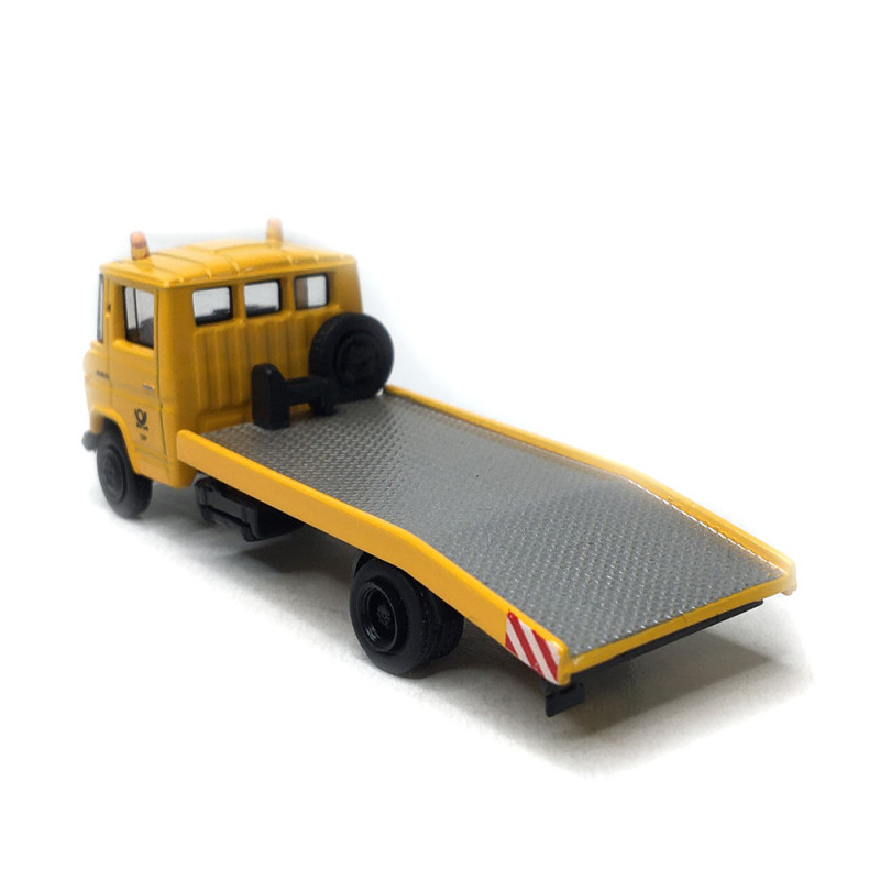 Dépanneuse MB L 608 de la poste fédérale, jaune  - BREKINA 36739 - HO 1/87 Dépanneuse MB L 608 de la poste fédérale, jaune  - BREKINA 36739 - HO 1/87