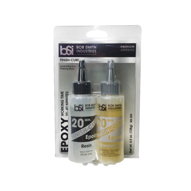 Colle Époxy "Finish Cure" 20 Min 128g - BSI BSI-209