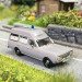 Opel Rekord, Ambulance, gris, 1968 - BREKINA 20671 - HO 1/87