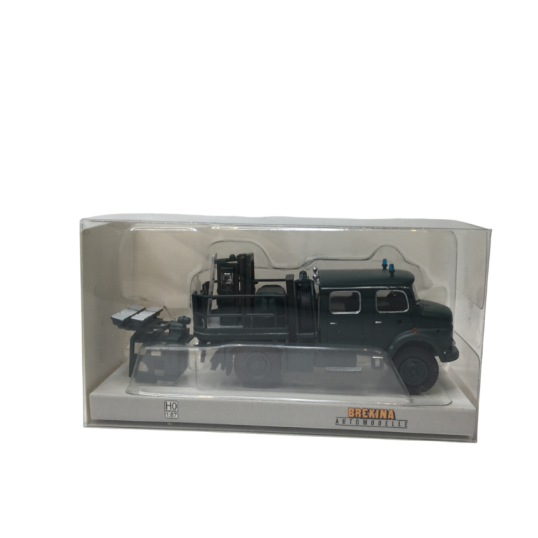 Véhicule léger à mât Mercedes LA 911, police fédérale des frontières, 1966 - BREKINA 47191 - HO 1/87