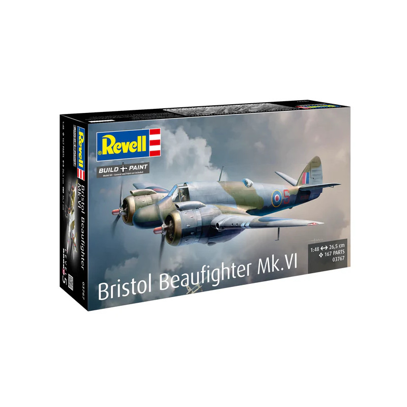 Bristol Beaufighter MK.VI - REVELL 03767 - 1/48 Bristol Beaufighter MK.VI - REVELL 03767 - 1/48