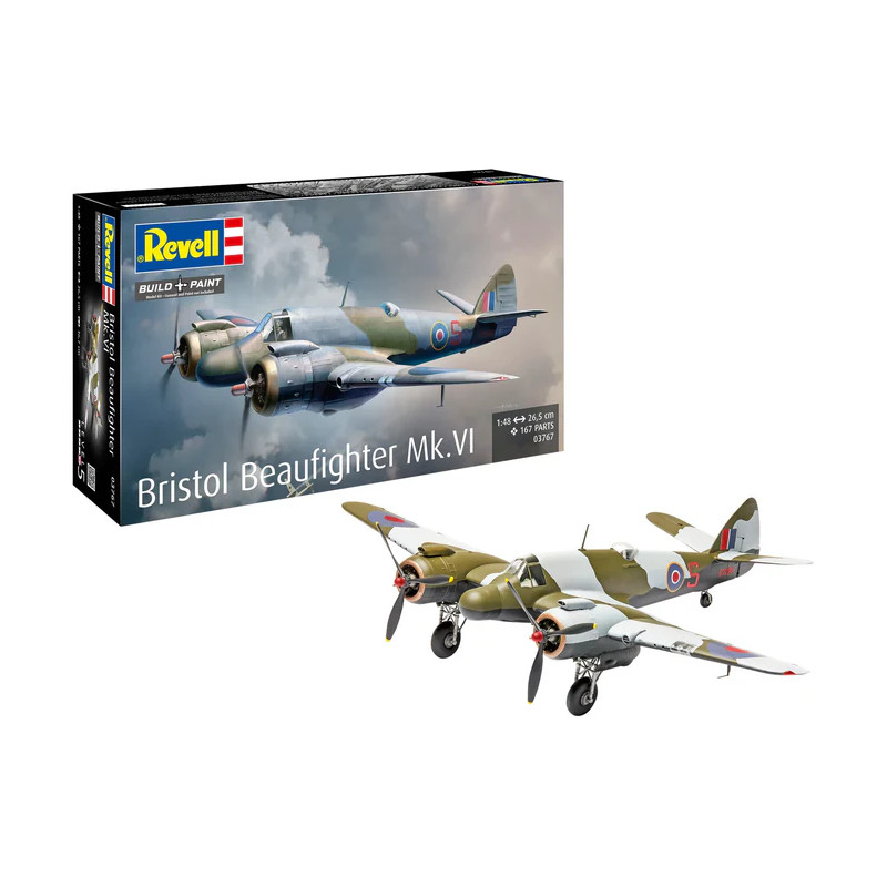 Bristol Beaufighter MK.VI - REVELL 03767 - 1/48 Bristol Beaufighter MK.VI - REVELL 03767 - 1/48