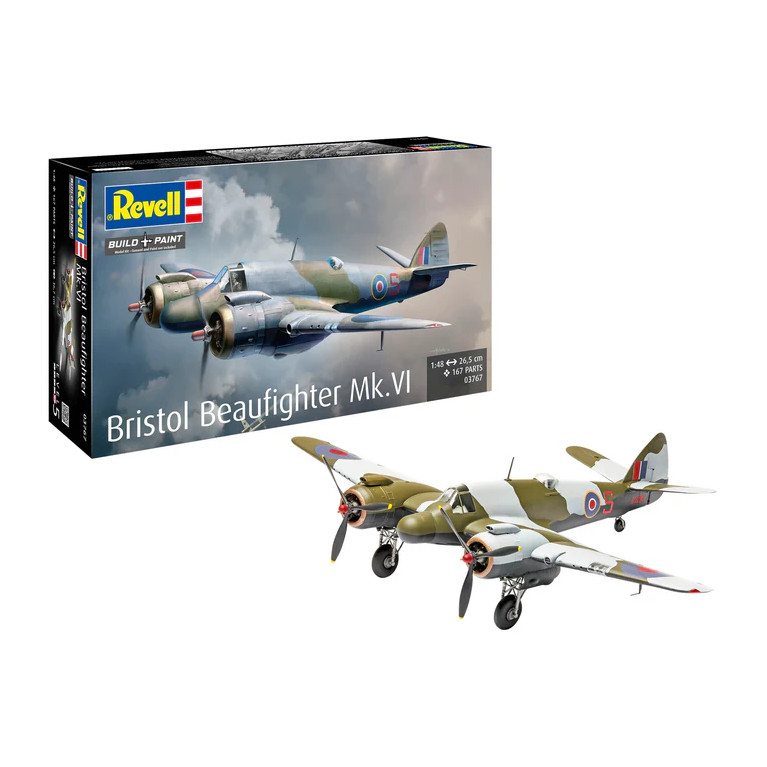 Bristol Beaufighter MK.VI - REVELL 03767 - 1/48 Bristol Beaufighter MK.VI - REVELL 03767 - 1/48