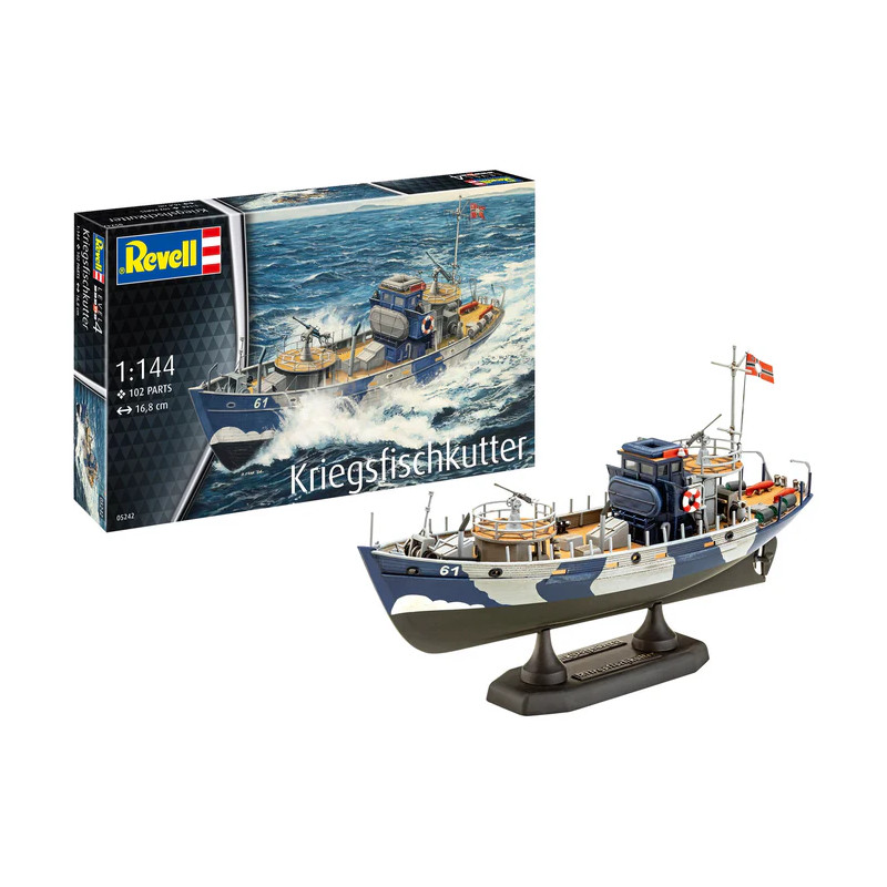 KFK, cotre de pêche de guerre - REVELL 05242 - 1/144 KFK, cotre de pêche de guerre - REVELL 05242 - 1/144