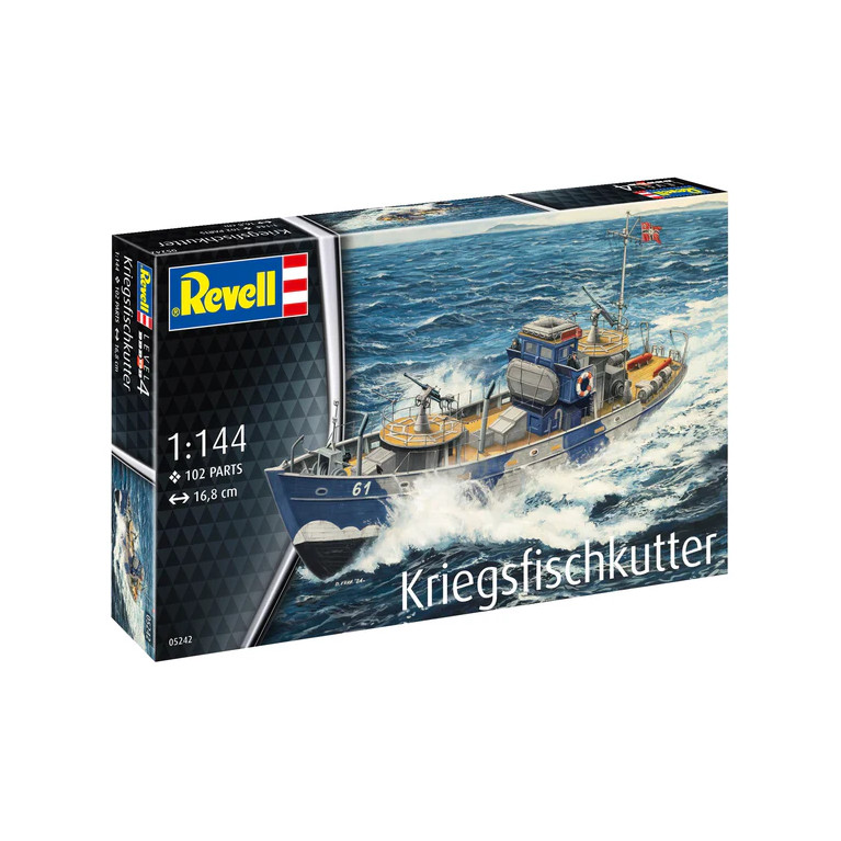 KFK, cotre de pêche de guerre - REVELL 05242 - 1/144 KFK, cotre de pêche de guerre - REVELL 05242 - 1/144