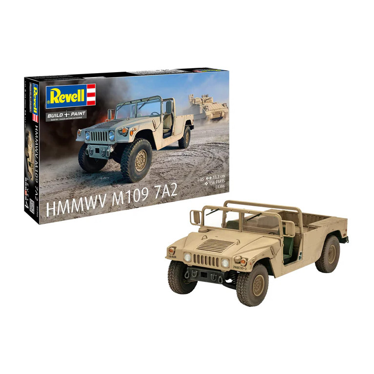 HMMWV M1097A2 - REVELL 03366 - 1/35 HMMWV M1097A2 - REVELL 03366 - 1/35