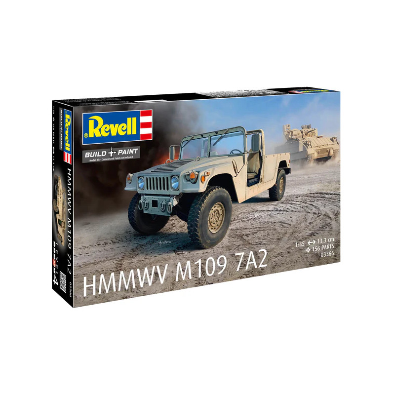HMMWV M1097A2 - REVELL 03366 - 1/35 HMMWV M1097A2 - REVELL 03366 - 1/35